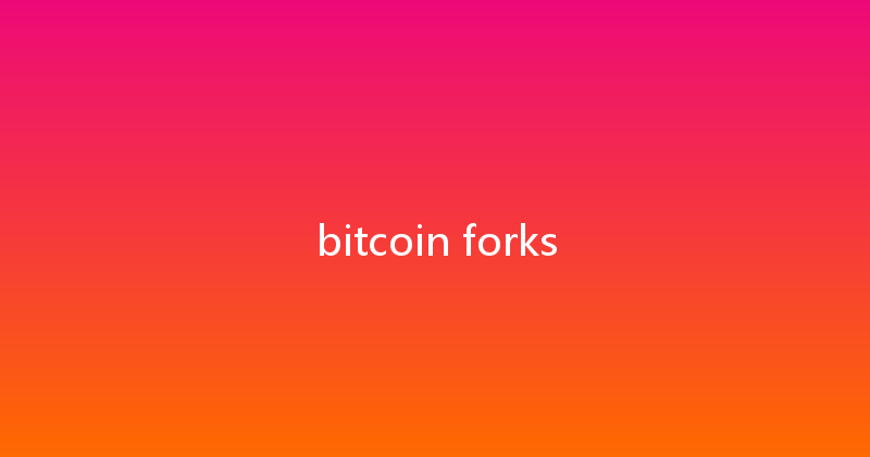 bitcoin forks 