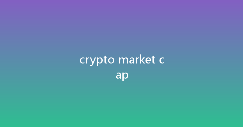 crypto market cap 