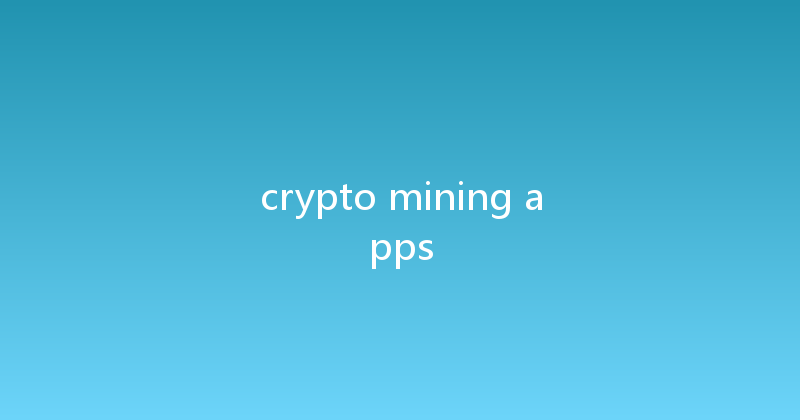 crypto mining apps 