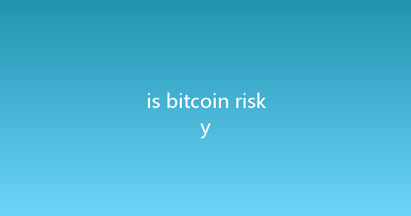 is bitcoin risky 