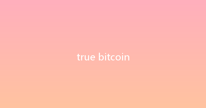 true bitcoin 